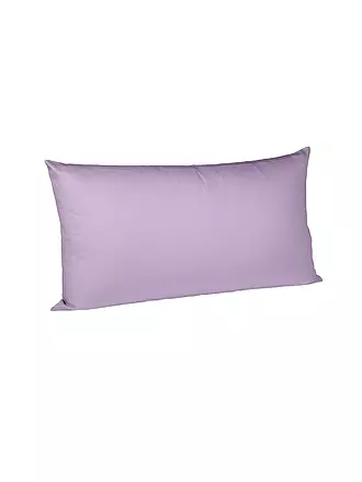 FLEURESSE | Satin-Kissenbezug "Royal Uni" 2-er 70x90cm (Vanille) | lila
